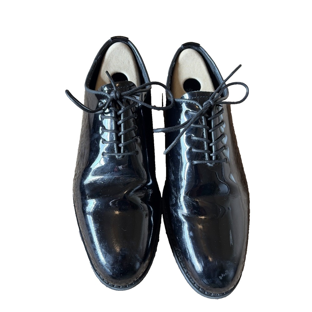 SuitShop Classic Black‎ DON JUAN Patent Leather Tuxedo Dress Formal Shoes Mens 9